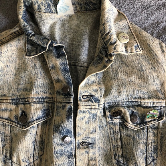 Vintage jean jacket - Picture 3 of 4